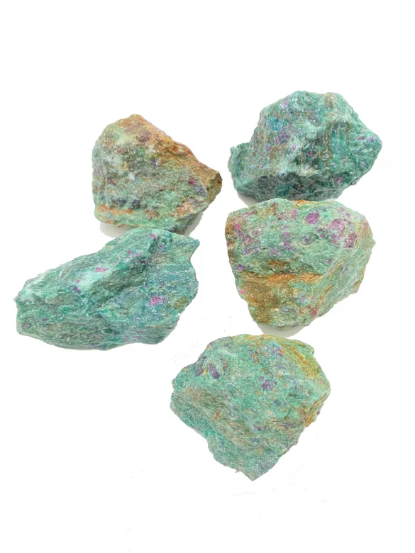 Rubin in Fucsit - Cristale naturale - Pietre semipretioase