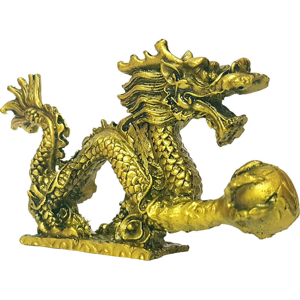 Dragonul cu perla-auriu